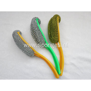 Durable steel wire kitchen cleaning brush